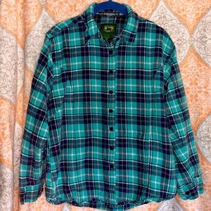 Stillwater Supply plaid flannel